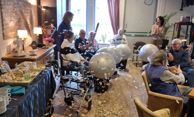 officiele en feestelijke opening van de buurvrouw in zoetermeer