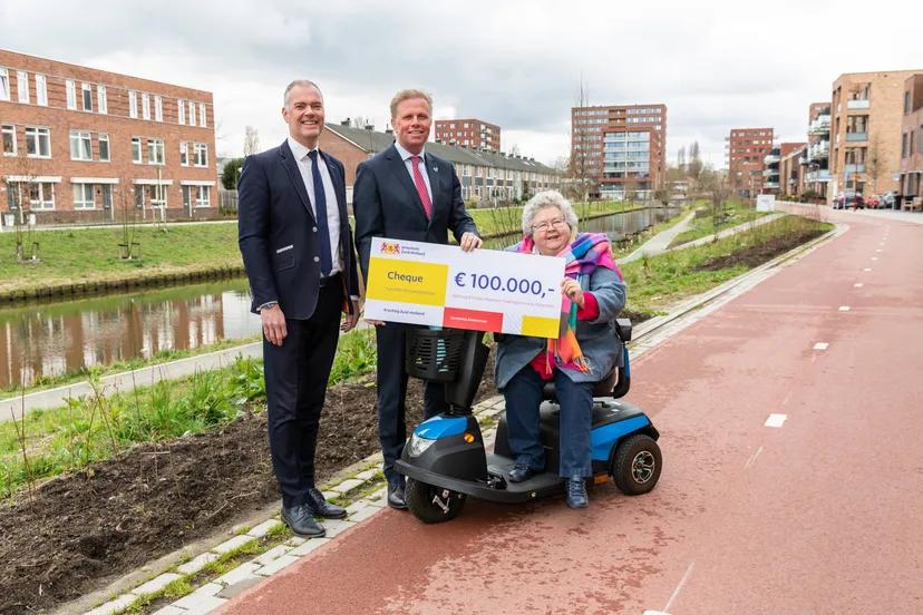 ontvangst cheque klimaatadaptieve maatregelen palenstein zoetermeer 007