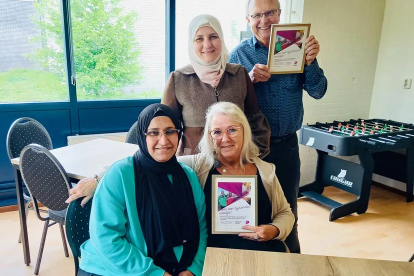 participatiemaatjes in het zonnetje gezet foto stichting piezo