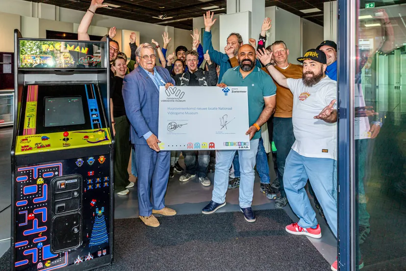 ondertekening huurovereenkomst nationaal videogame museum zoetermeer 011