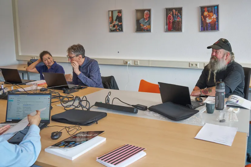 computercursus bij inzet meerzicht fotograaf leon koppenol