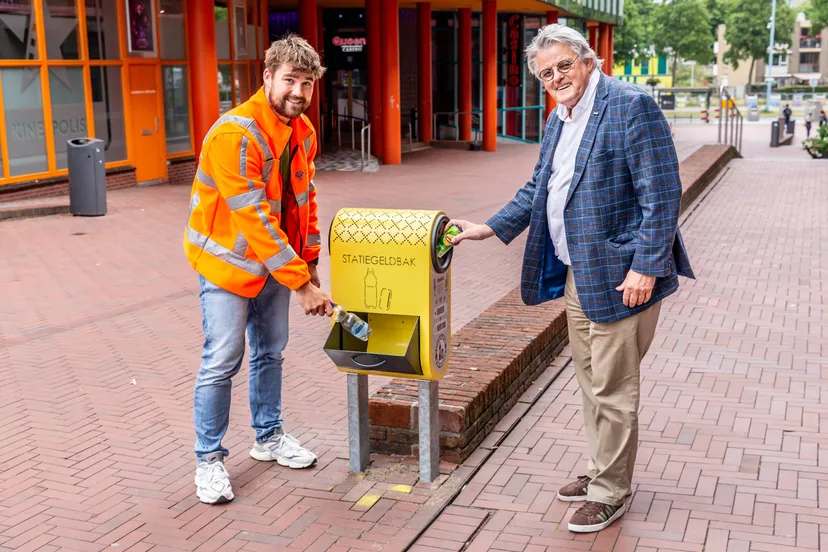 wethouder blansjaar emballagecontainer 2