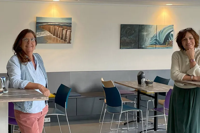 Wisselexpo Oude Kerk Zoetermeer Elisabeth en Nelleke - PR Oude Kerk -  IMG_4854