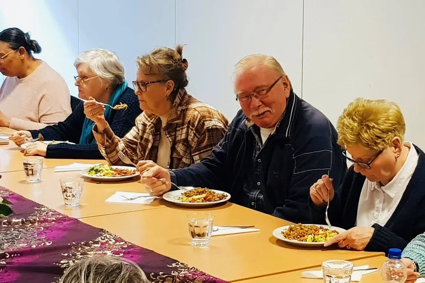 Vier Burendag en de start van de herfst met een sfeervolle najaarslunch - foto Stichting Piëzo