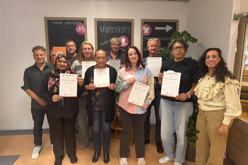 Zoetermeerse vrijwilligers klaar voor lastige situaties - foto Stichting Piëzo