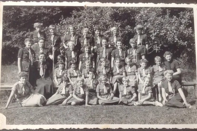 De Reinildagroep op 10-08-1955