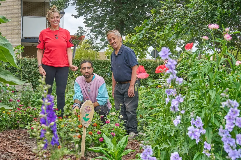 Piëzo zoekt enthousiaste vrijwilligers voor Wijktuin Noordhove - fotograaf Leon Koppenol