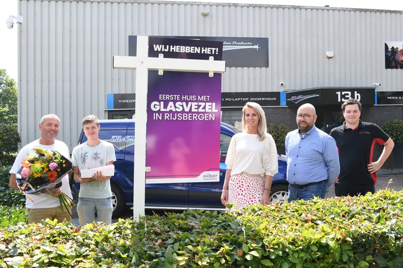 eerste huis met glasvezel in rijsbergen 1