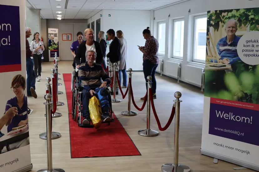 ontvangst revalidanten in molengracht