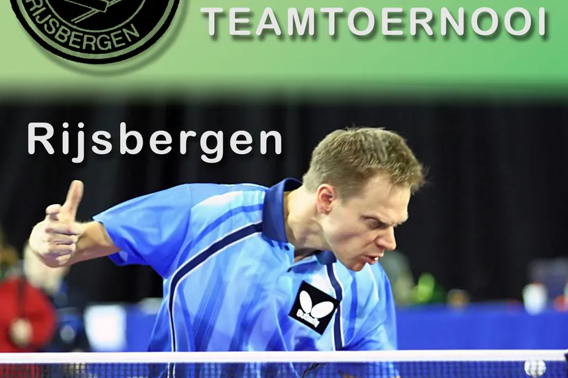 poster tafeltennistoernooi