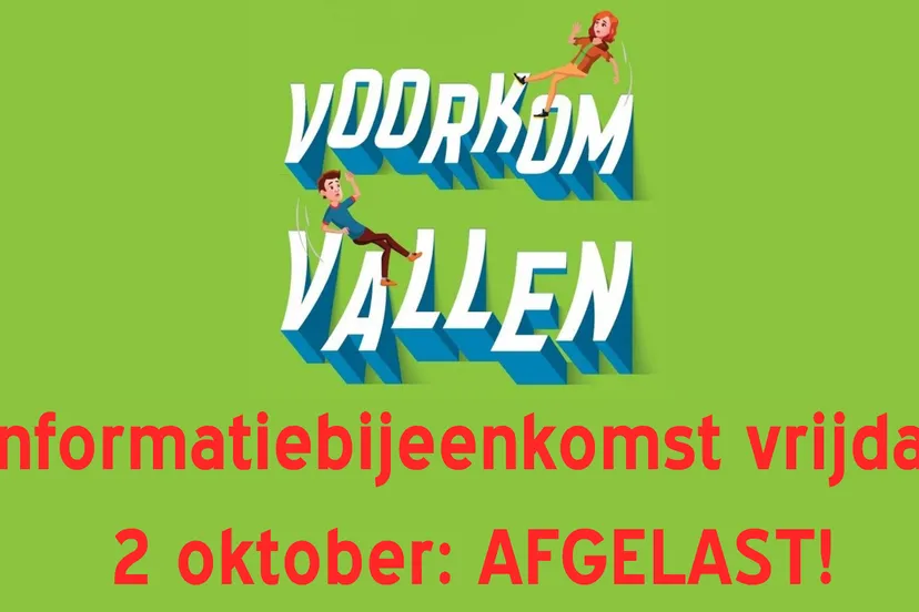voorkomvallen afgelast