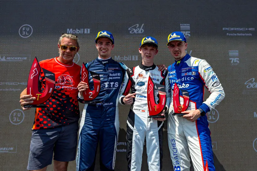 Milan Marczak wint in Italië Porsche Cup
