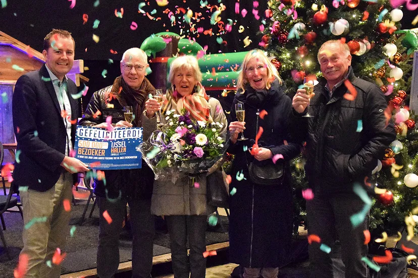 ijsselhallen zwolle 100000e bezoeker