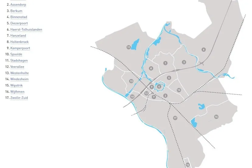 zwolle gemeente indeling in wijken