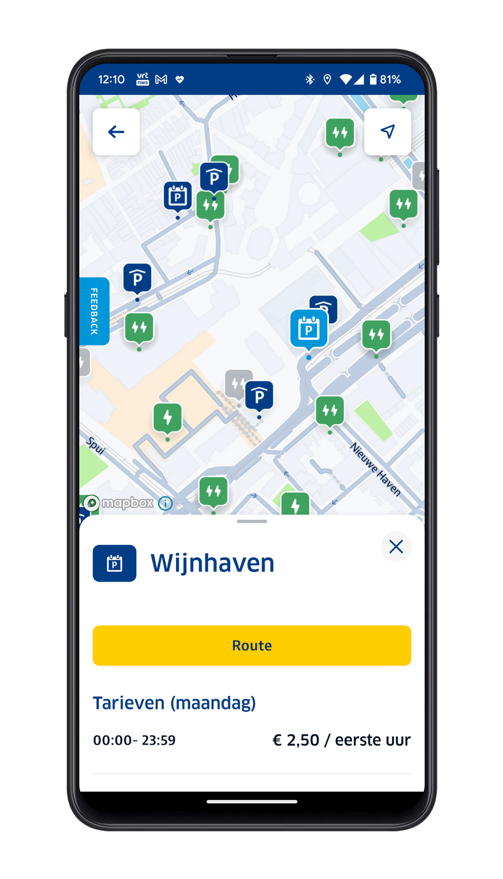 ANWB Onderweg-app toont nu parkeerzones