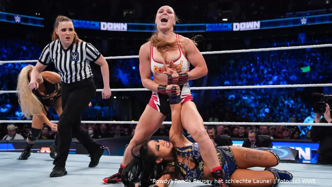 "Rowdy" Ronda Rousey macht sich weiterhin für die Frauen im Wrestling stark / Foto: (c) WWE