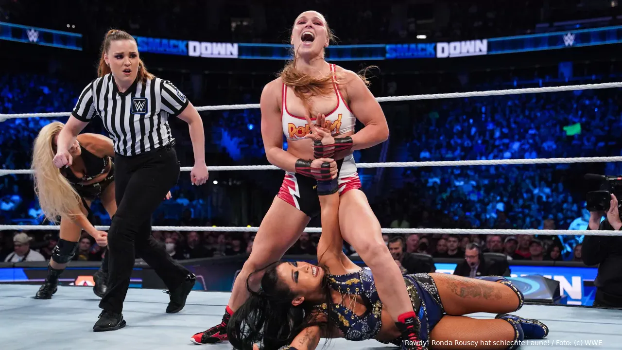 "Rowdy" Ronda Rousey macht sich weiterhin für die Frauen im Wrestling stark / Foto: (c) WWE