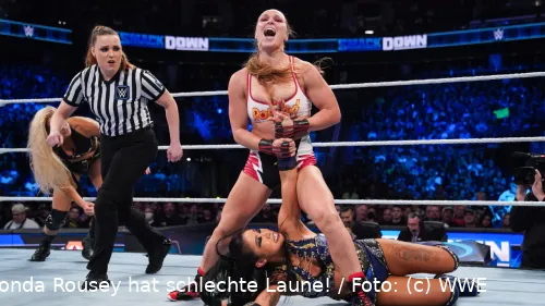 "Rowdy" Ronda Rousey macht sich weiterhin für die Frauen im Wrestling stark / Foto: (c) WWE