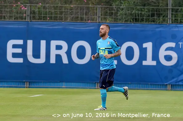 de rossi allenamento nazionale 1