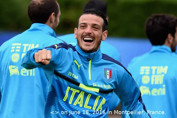 florenzi sorriso allenamento italia