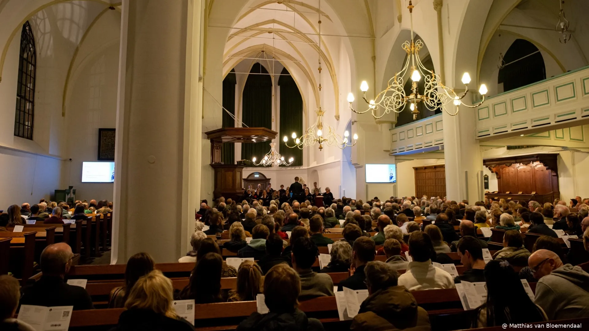 Kerstavond in de Grote Kerk
