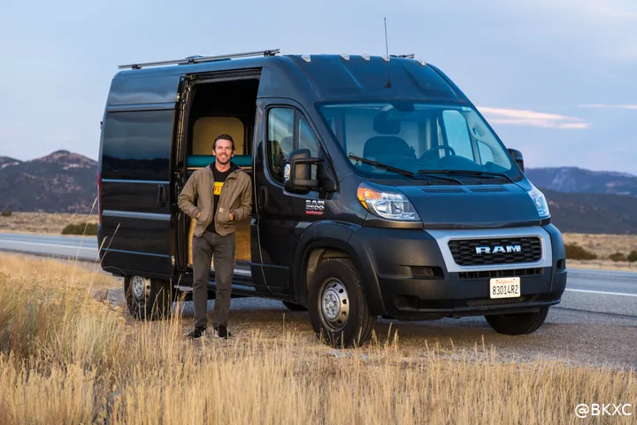 El 'Nuggebago', el RAM Promaster de Brian