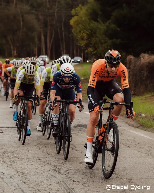 Mauricio Moreira na Prova de Abertura Foto: @Efapel Cycling @Federação Portuguesa de Ciclismo