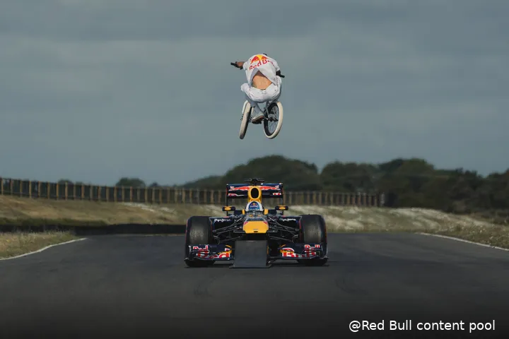 Kriss Kyle jumps over RB7 @ Red Bull Content Pool