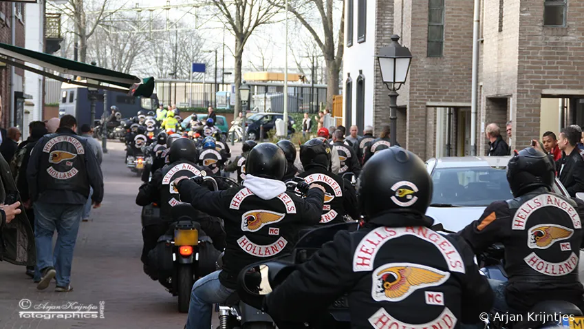 hells angels in sittard foto arjan krijntjes