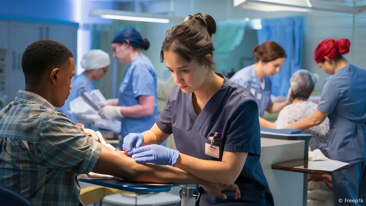 studenten verpleegkunde