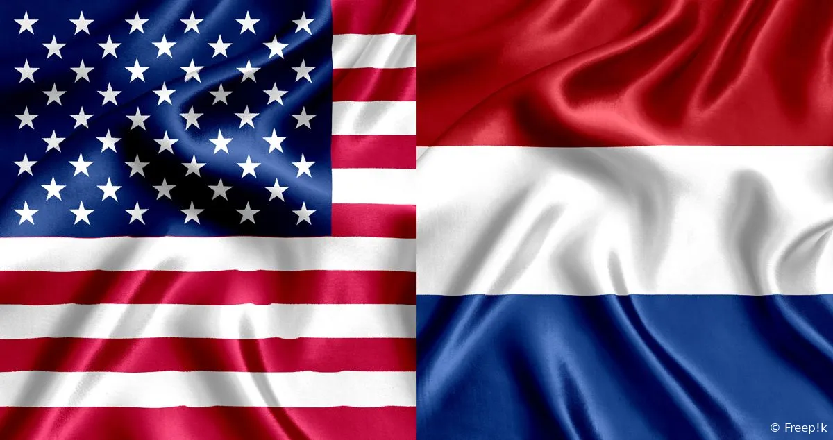 vlag usa nederland