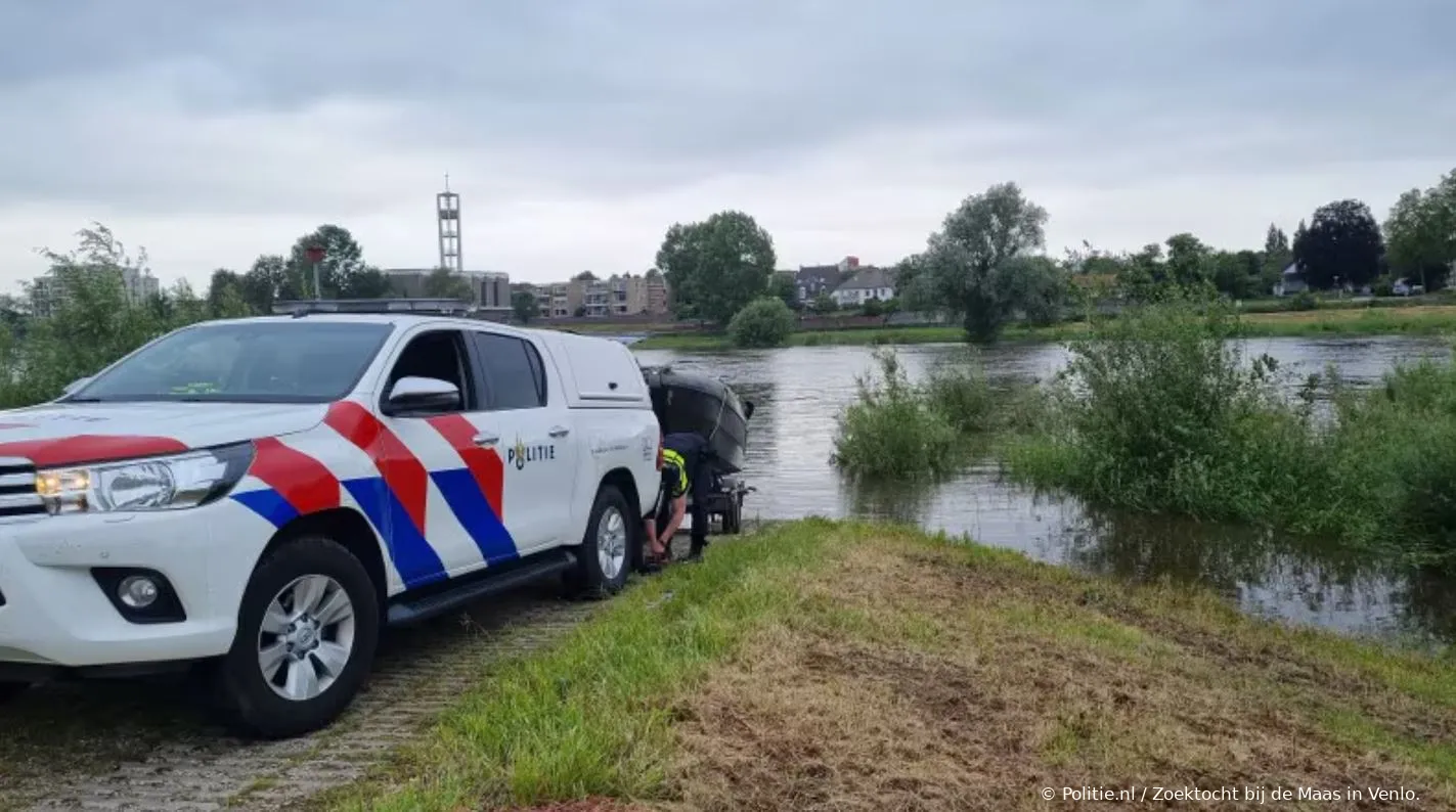 politie zoektocht maas