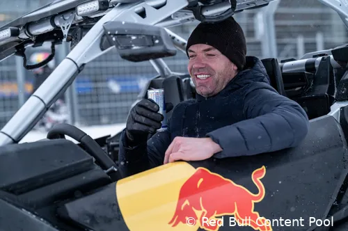 Robert Doornbos in Zandvoort with Red Bull