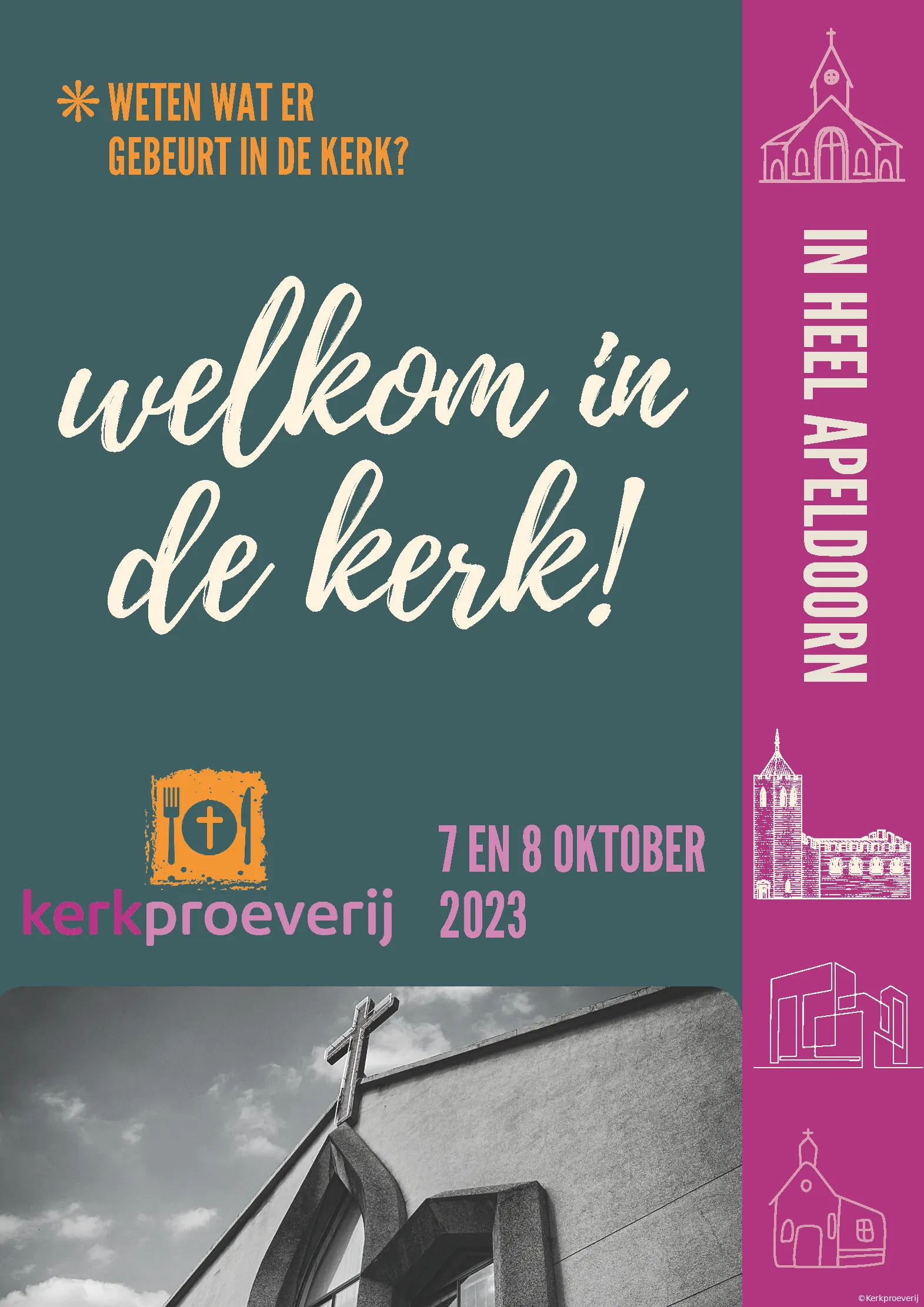 poster kerkproeverij 2023