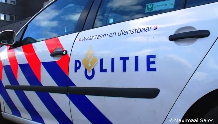 politie auto zijkant politie