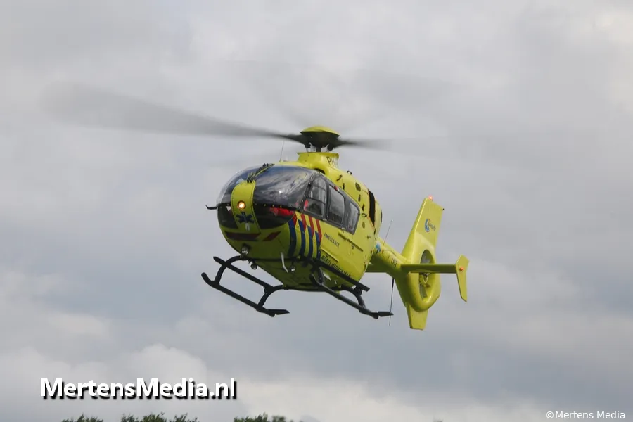 newtonweg ongeval stadsbus fietsster trauma helicopter