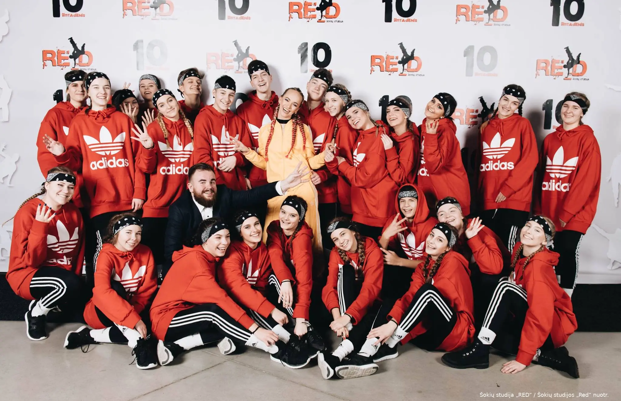 red pagrindine