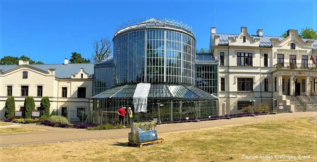 ziemos sodas glassbee kretingos dvaras