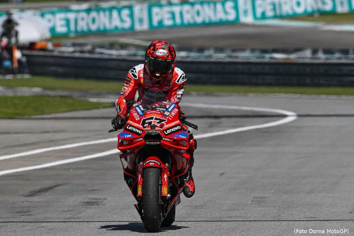 Pecco Bagnaia MotoGP Malesia Sepang