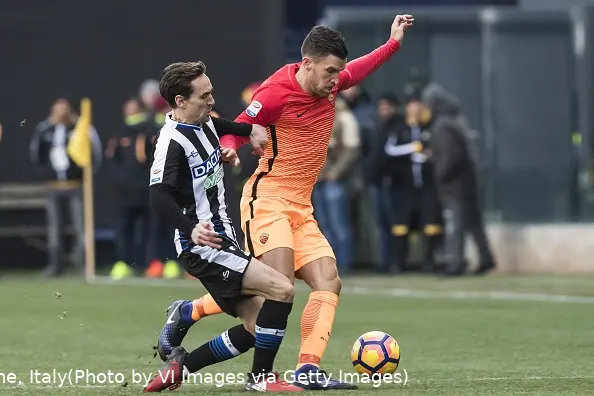 strootman udinese roma