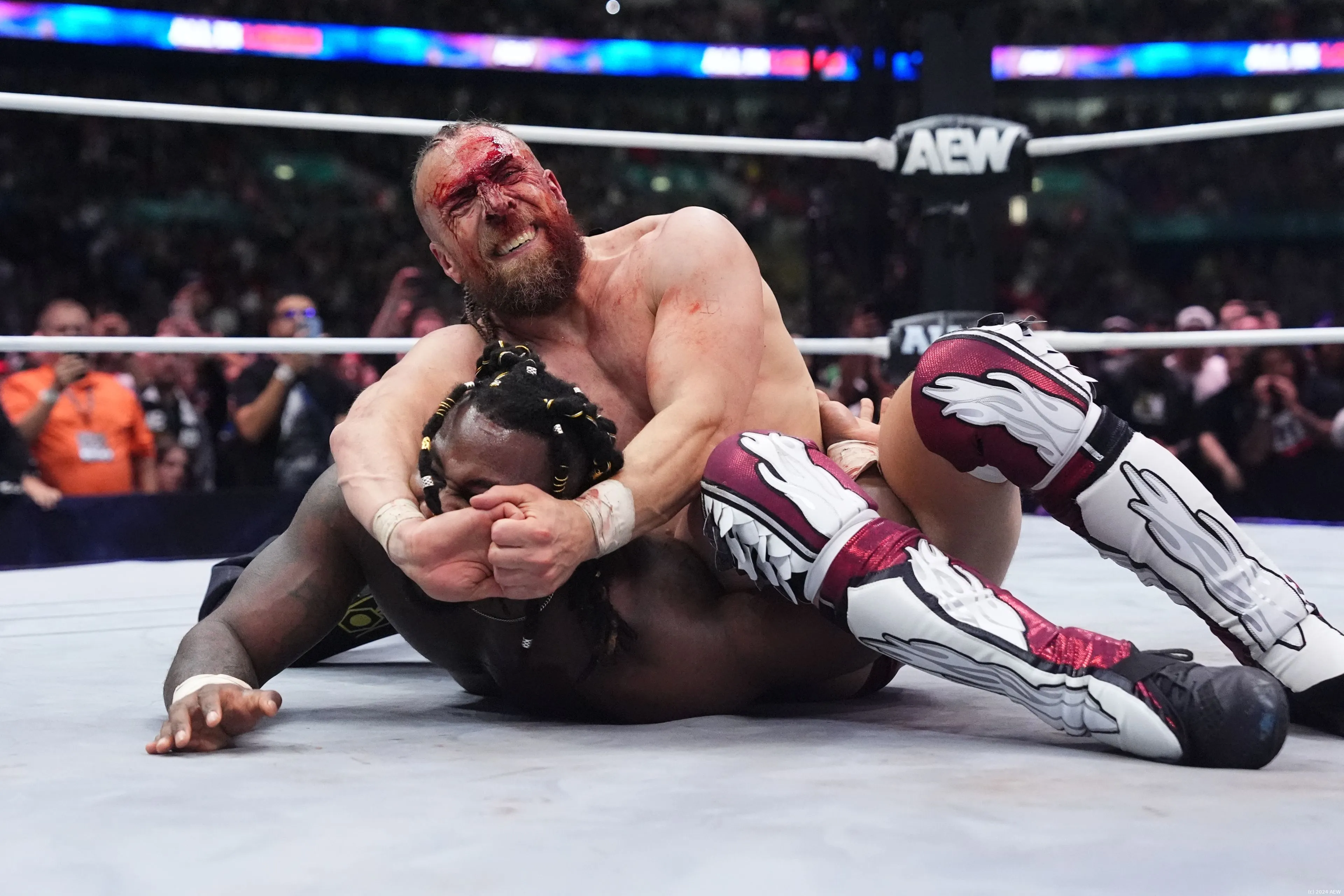 aew all in danielson swerve