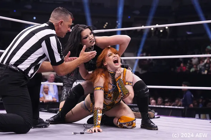 Saraya vs. Jamie Hayter - AEW Collision: GrandSlam - 28. September 2024&nbsp;