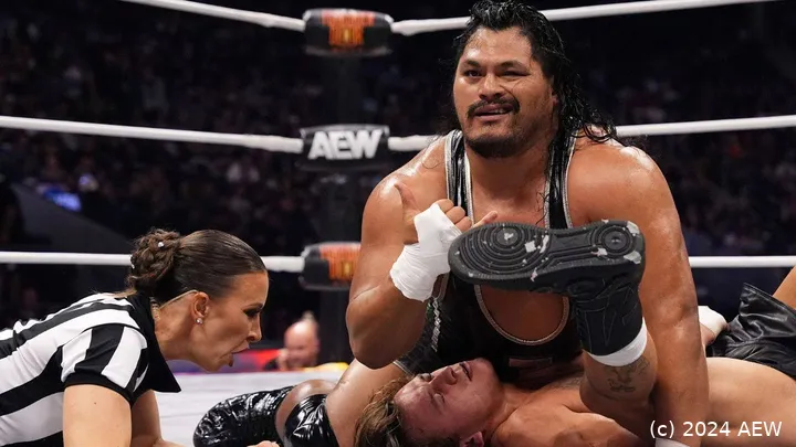 Jeff Cobb bei AEW/NJPW Forbidden Door 2024