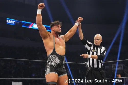 Wardlow gewann im Februar 2024 sein letztes Einzel-Match bei AEW