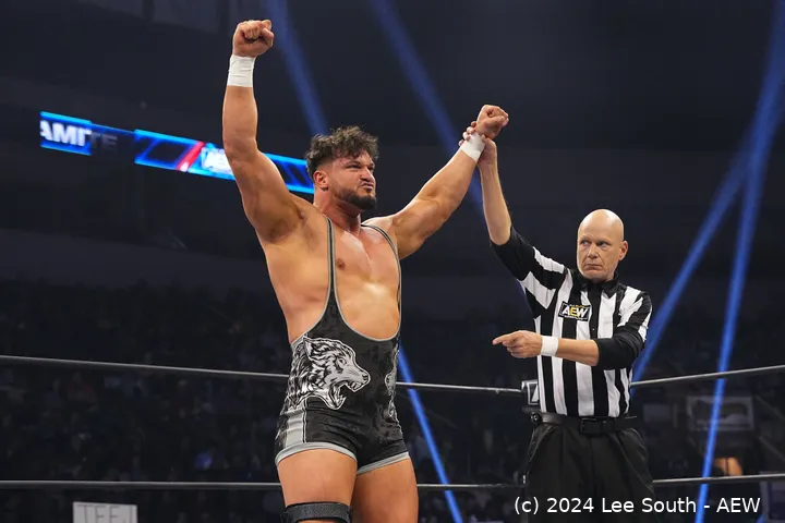 Wardlow gewann im Februar 2024 sein letztes Einzel-Match bei AEW