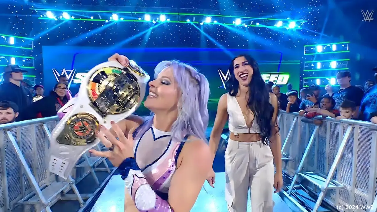 wwe candice lerae speed champion