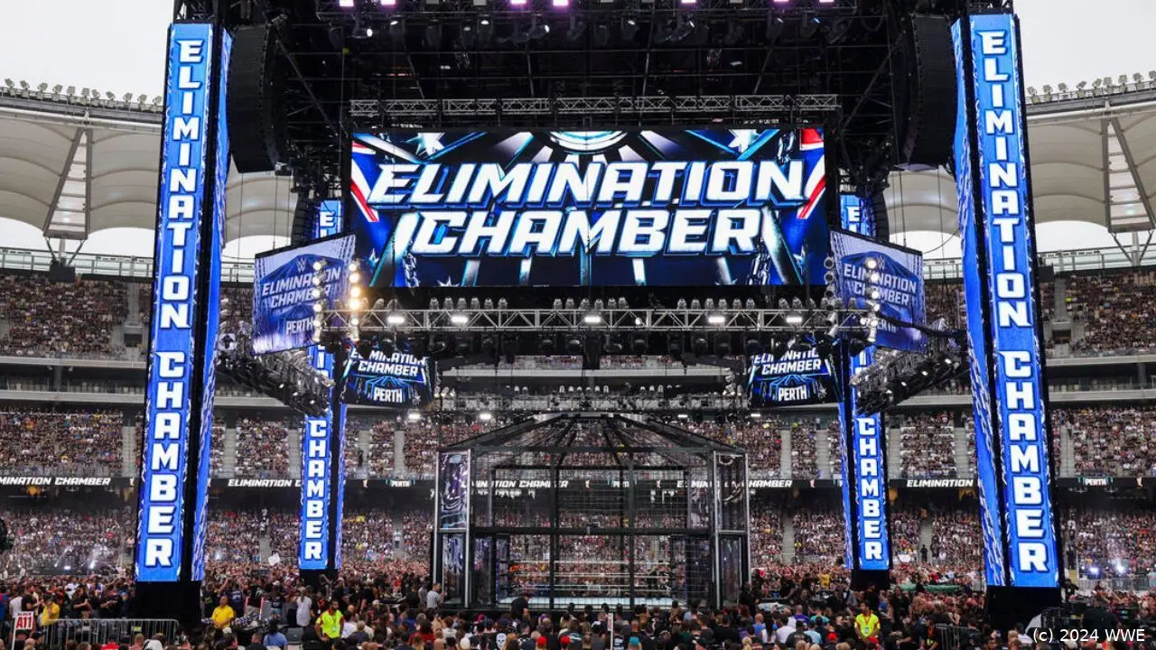 wwe elimination chamber perth