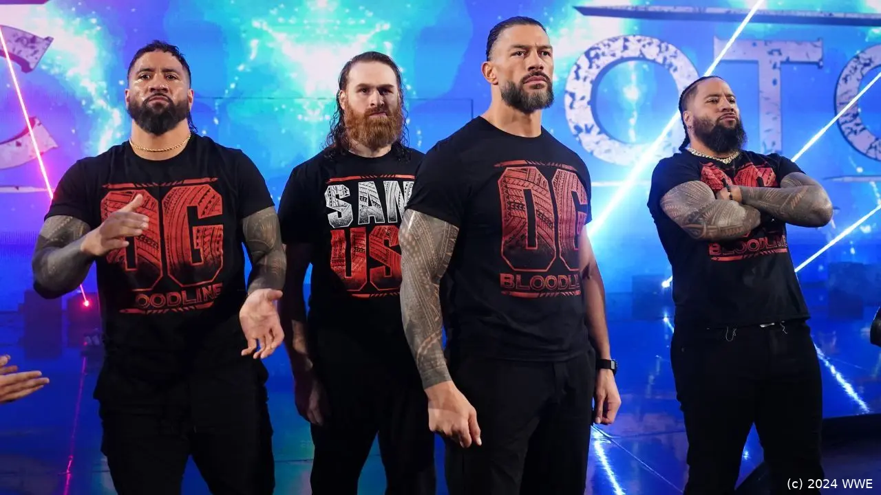 wwe bloodline roman reigns 1124