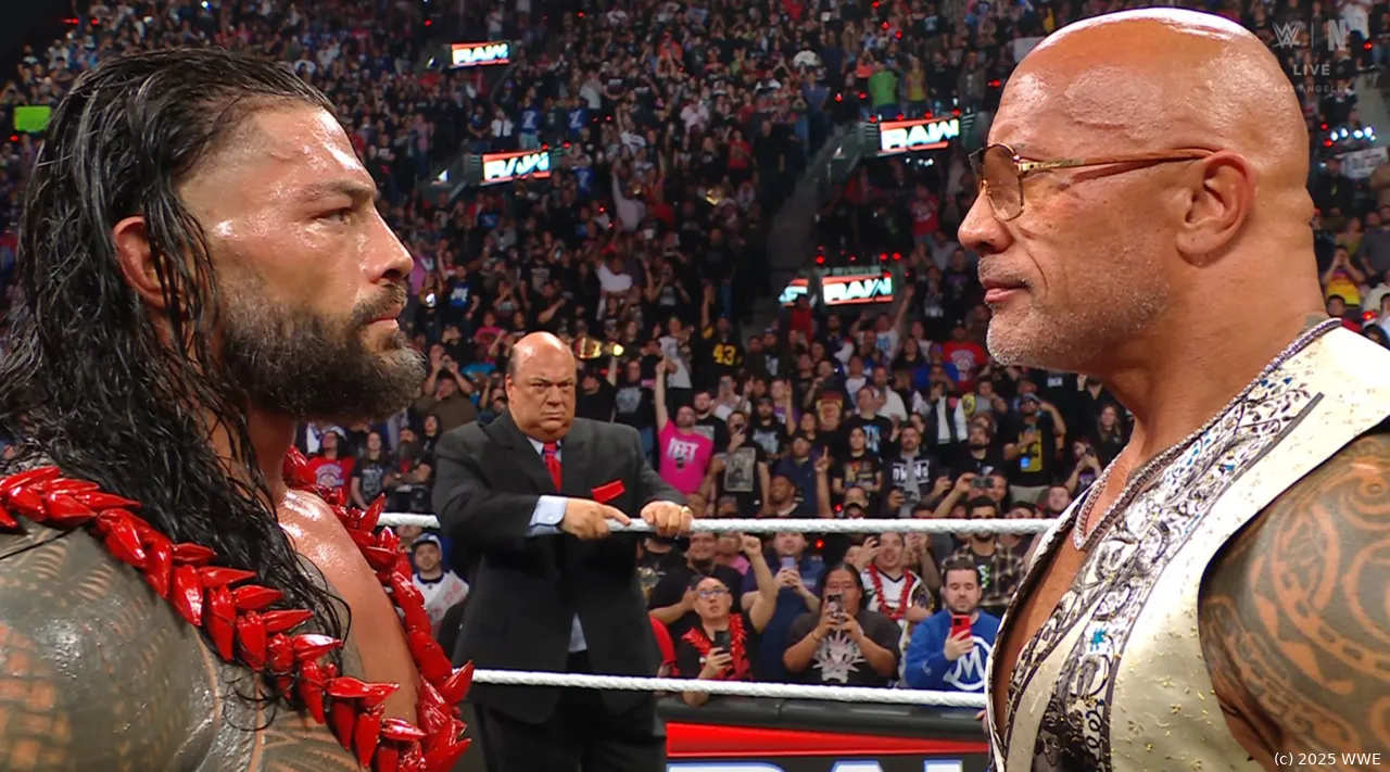 Bei WWE Raw am 6. Januar kam es zu dieser Begegnung...
