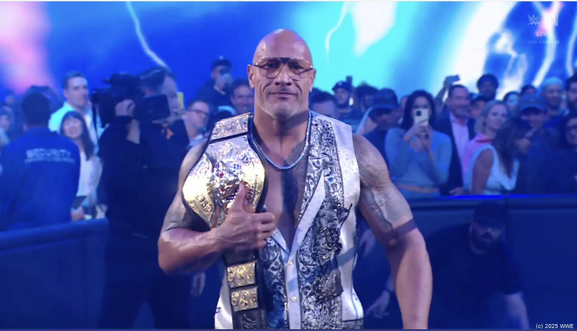 wwe raw 060125 the rock
